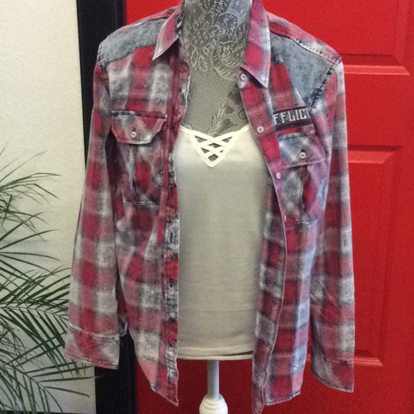 Affliction long sleeve - Picture 2 of 4